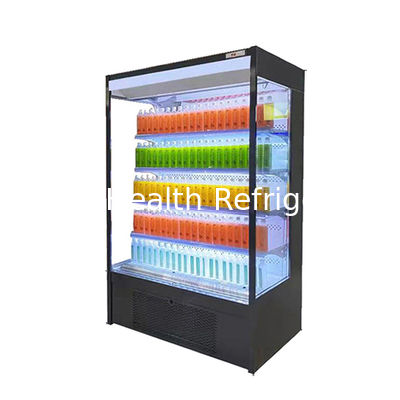 220V/50Hz Commerciële Multideck Beverage Milk Display Front Open Chiller