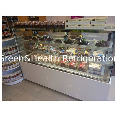 Vloerstaande Multi-plank Hoekmodel Gebak Koelvitrine Vrieskast