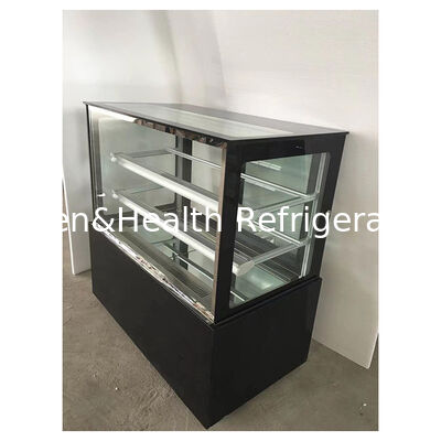 Rechthoekig doorzichtig glas High-End cake koelgebouw opslag Display Freezer