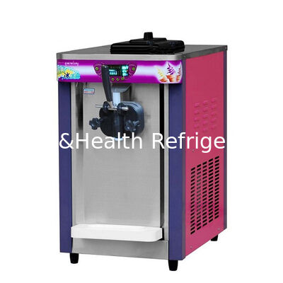 Roestvrij staal 3 smaak ijs maken machine met 22L capaciteit voor commercieel gebruik