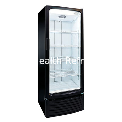 255L Capaciteit Fan koeling Auto ontdooiing Commerciële drank Display Cabinet Verticale drank koelkast