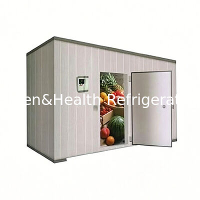 Hard Polyurethane Foam Insulated Commercial Cold Storage Room with Digital Electronic Temperature Control and Customized Size