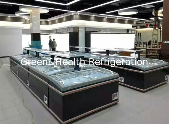 Zwarte Commerciële Statische het Koel Regelbare Systeemplank van de Vertoningsdiepvriezer