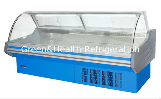 Van het de Stijlvlees van Europa van de de Vertoningsijskast Geval van het de Delicatessenwinkel Koelere voedsel het Klantgerichte