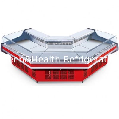 Van de de Vissen de Koelere Vertoning van het slachterijvlees Energie van de de Showcase Grote Capaciteit - besparing