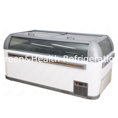 Schilderende Staal LEIDENE Verlichtingsr134a Commerciële Diepvriezer