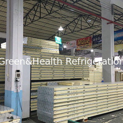 20mm Polyurethaanpu het Comité van de Daksandwich voor Koude Zaal