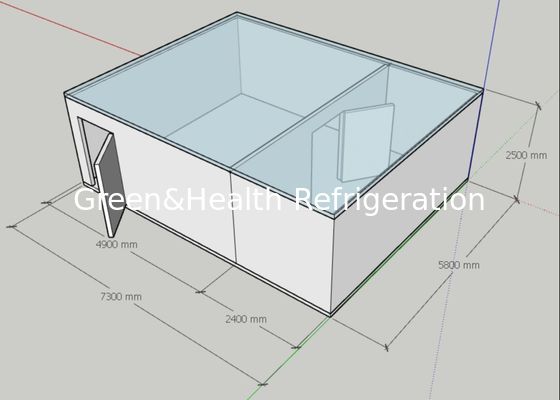 De koude en het Bevriezen Industrie Koude Zaal met het Condenseren van Eenheid